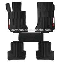 latex material with non-slip high quality original fit size car floor mats